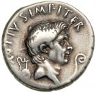 Pompey the Great, d. 48 BC. VF