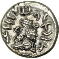 Kingdom of Persis. Kapat, c. AD 20. AR Hemidrachm (1.94 g). EF - 2