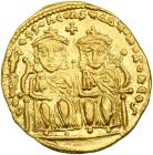 Leo IV, 775-780. Gold Solidus (4.39 g) minted at Constantinople. EF