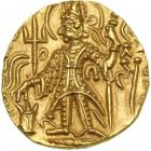 Kushan Kingdom. Vasu Deva II, c. AD 260-300. Gold Stater (7.82 g). MS