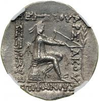 Kingdom of Parthia. Mithradates II, c. 123-88 BC. AR Tetradrachm (15.83 g) minted at Seleucia on the Tigris - 2