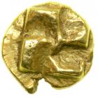 Asia Minor, Uncertain City likely in Ionia, c. 580 BC. Electrum 1/24th Stater (0.62 g). VF