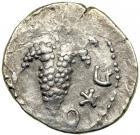 Jewish Coinage. The Bar Kokhba War, 132-135 CE. AR Denar (3.02 g) attributed to year 3 (134-135 CE). VF