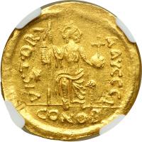 Byzantine Empire. Justin II, 565-578. (4.34g) - 2