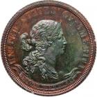 1870 Pattern Quarter Dollar. Copper, reeded edge. Judd-896. Pollock-896. Low Rarity 7. PCGS PF64