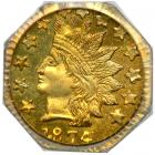 "1874" Half Dollar Octagonal Indian. BG-958 High Rarity 6. PCGS MS64