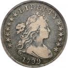 1799/8. 15 stars on reverse. B-3, BB-141. Rarity 3. NGC VG10