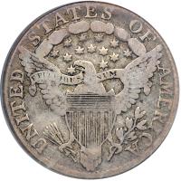 1800. JR-2. Rarity 5. PCGS F12 - 2