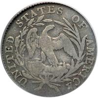 1796. JR-1. Rarity 3. PCGS G6 - 2