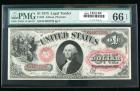 1875, $1 United States Note. PMG Gem Uncirculated 66EPQ