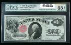 1880, $1 United States Note. PMG Gem Uncirculated 65EPQ