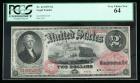 1875, $2 United States Note. PCGS Very Choice New 64