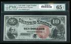 1880, $10 United States Note. PMG Gem Uncirculated 65EPQ