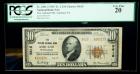 1929, $10 National Bank Note. The Ashland NB, Ashland, PA. Ch. # 5615. PCGS Very Fine 20