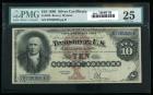 1880, $10 Silver Certificate. PMG Very Fine 25