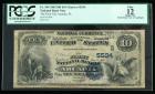 1882, $10 National Bank Note. The First NB, Arcadia, FL. Ch. # 5534. PCGS Fine 12 Apparent