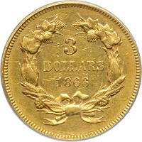 1866. PCGS AU50 - 2