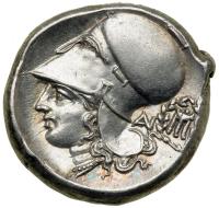 Akarnania, Anaktorion, c. 310 BC. AR Stater (8.51 g) of the Colonies of Corinth type. MS - 2