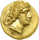 Kingdom of Bosporos. Asander as King, 43-16 BC. Gold Stater (8.02 g). MS