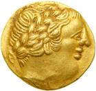 Celtic Coinage. Southwestern Gaul. Gironde Region. Gold Stater (8.49 g, 20 mm). Pons/ Sainte Eanne Series. EF