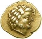 Celtic Coinage. North-Central Gaul. The Carnutes. Gold Stater (7.57 g, 22 mm). VF