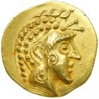 Celtic Coinage. Eastern Europe. Gold Stater (5.40 g, 20 mm). Imitating Alexander III/Lysimachus types. Late 2nd-mid 1st. EF