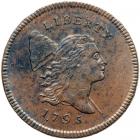 1795 C-2a R3 Punctuated Date, Lettered Edge. PCGS AU58