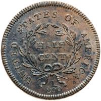 1795 C-2a R3 Punctuated Date, Lettered Edge. PCGS AU58 - 2