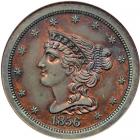 1856 Breen 1-C Rarity-4 NGC graded Proof, Improperly Cleaned