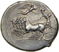 Sicily, Syracuse, c. 415 BC or slightly later. AR Tetradrachm (17.18 g). AEF - 2