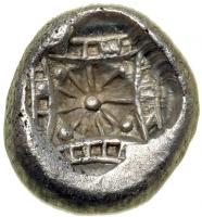 Karia, Kindya, c. 500-480 BC. AR Tetrobol (2.00 g). EF - 2