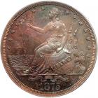 1875 Pattern Trade Dollar. Copper Reeded Edge. Judd-1427. Pollock-1570 High Rarity 7. PCGS PF64