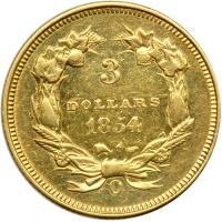 1854-O NGC graded AU Details - 2