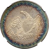 1836. Reeded edge. NGC MS61 - 2