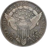 1799. 8 stars left, 5 right. B-23, BB-159. Rarity 4. PCGS VF35 - 2