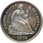 1873. PCGS PF64