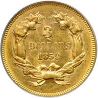 1859. PCGS AU58 - 2