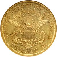 1872-CC. NGC AU53 - 2