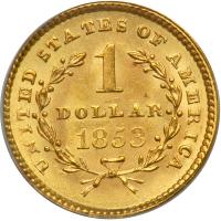 1853. PCGS MS64 - 2