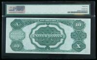 1908, $10 Silver Certificate. PMG Choice Extremely Fine 45 - 2