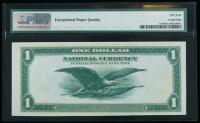 1918, $1 Federal Reserve Bank Note. PMG Choice Uncirculated 64EPQ - 2