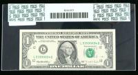 1995, $1 Federal Reserve Note. Missing Back Printing. PCGS Gem New 65PPQ - 2