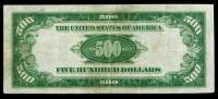 1928, $500 Federal Reserve Note. Very Good - 2