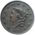 1817 N-4 R3+. PCGS VF30