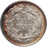 1862. PCGS MS62 - 2