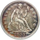 1853. Arrows. PCGS AU50