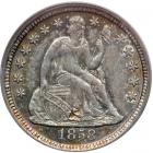 1858-O. PCGS AU58