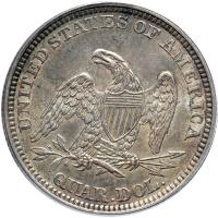 1861. PCGS AU58 - 2