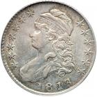 1818, 8 over 7. Large 8. PCGS EF45