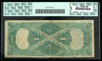 1917, $1 United States Note. PCGS Fine 12 - 2